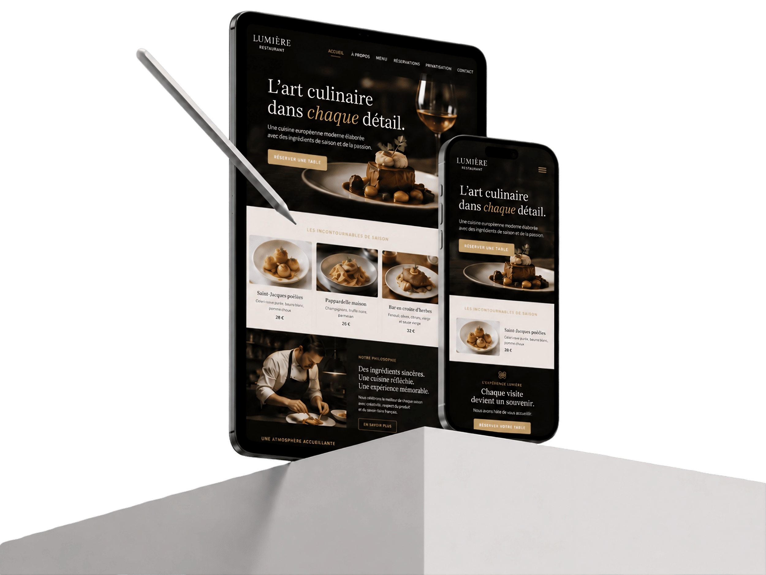 Site web et outils digitaux avec Wootz Kitchen